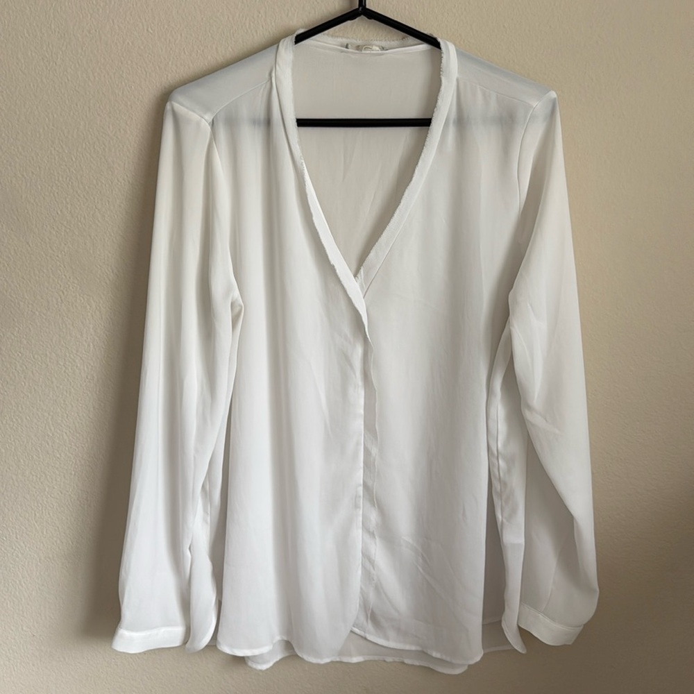 Pleione White Blouse
